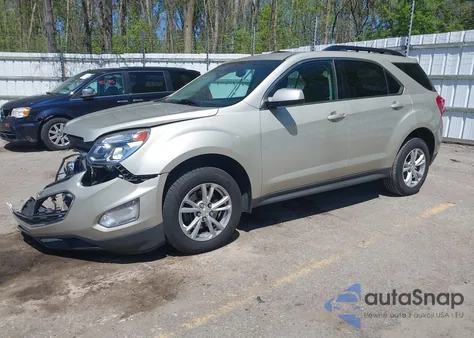 2016 Chevrolet Equinox Lt из США, поврежденный, VIN 2GNALCEK0G1126579